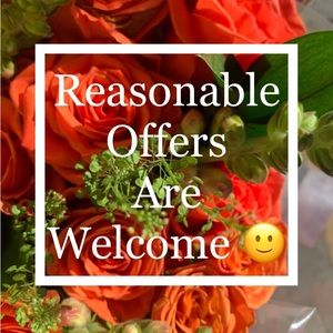 Don’t like the price for an item, make a reasonable offer. 🙂